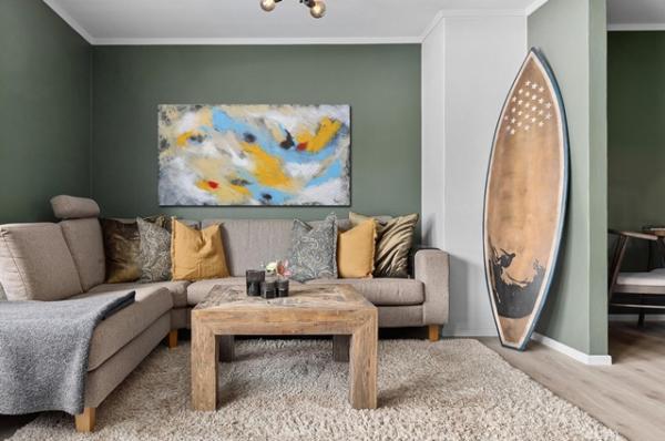 abstrakte Malerei originalwerk Unikatt - beige -peggy liebenow